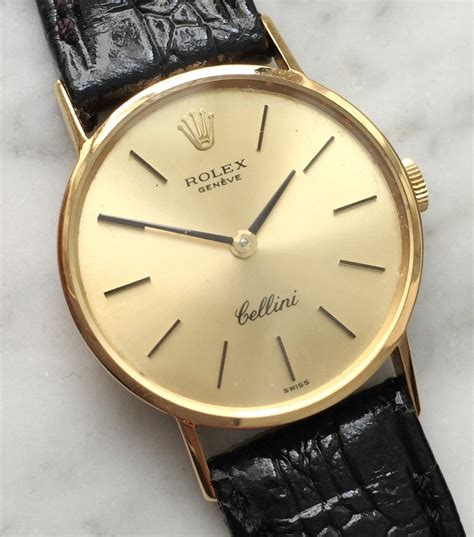 Rolex Cellini Oval Vintage Full Yellow Gold 